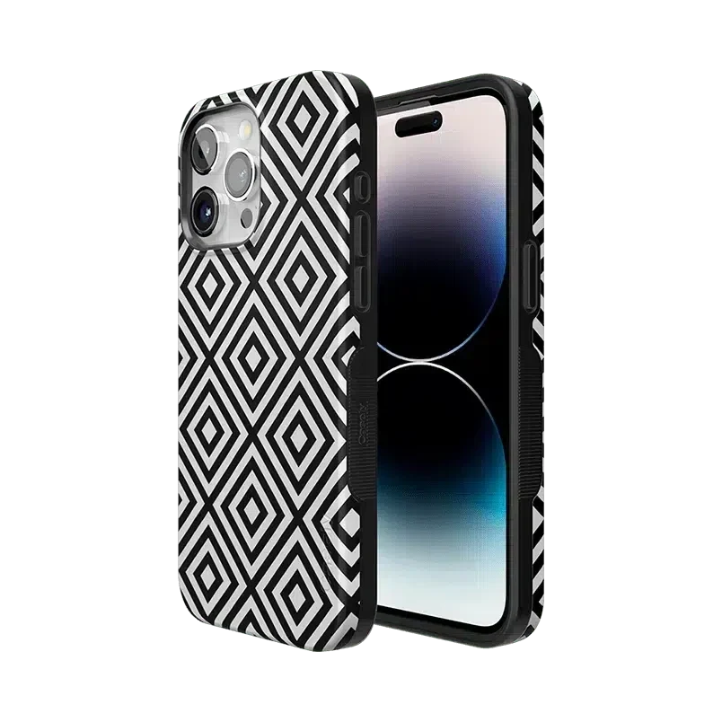 Diamonds | High Contrast Design Case Phone Case Casetry