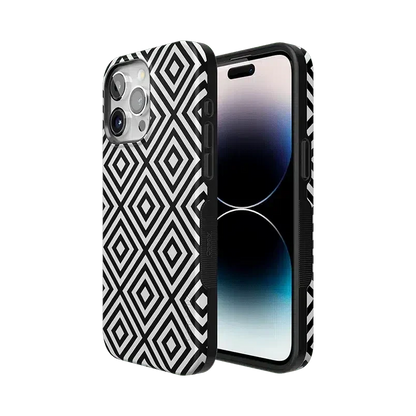 Diamonds | High Contrast Design Case Phone Case Casetry