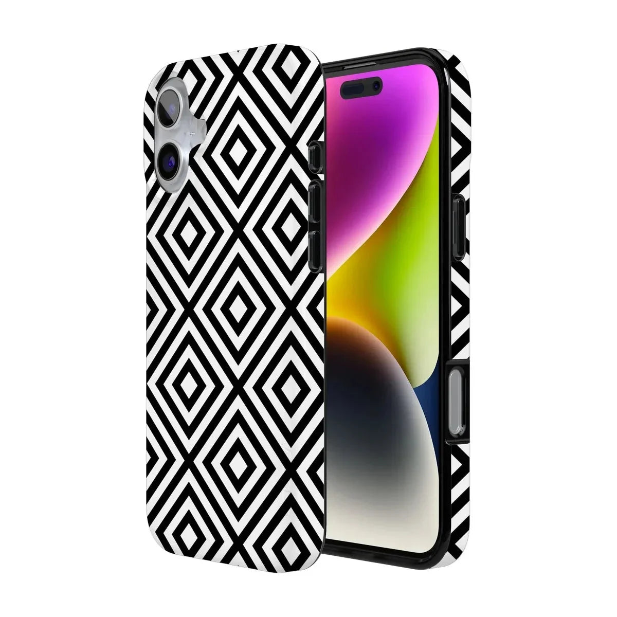 Diamonds | High Contrast Design Case Phone Case Casetry