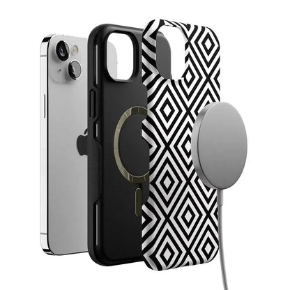 Diamonds | High Contrast Design Case Phone Case Casetry