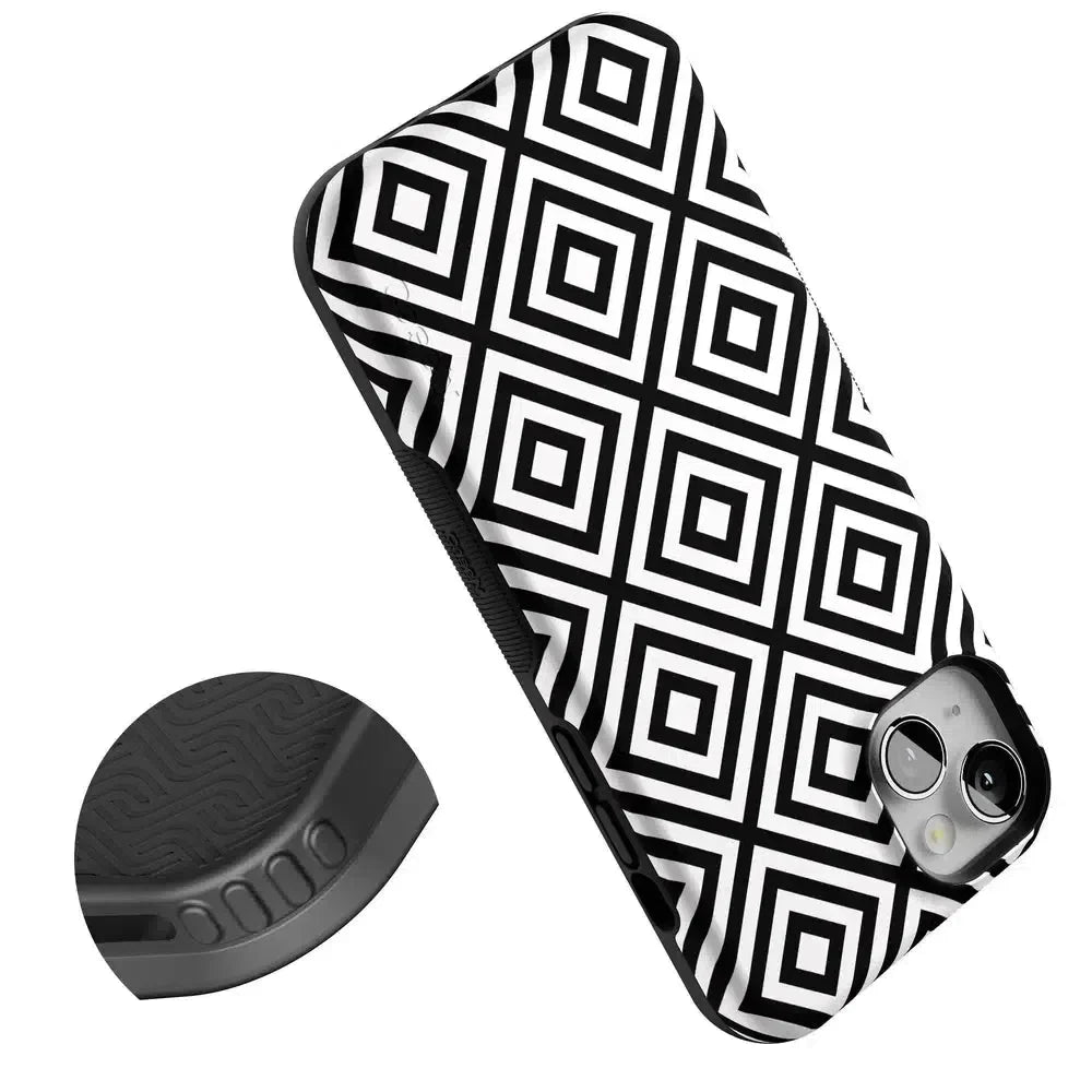 Diamonds | High Contrast Design Case Phone Case Casetry