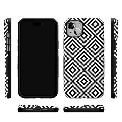 Diamonds | High Contrast Design Case Phone Case Casetry