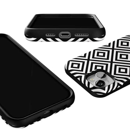 Diamonds | High Contrast Design Case Phone Case Casetry