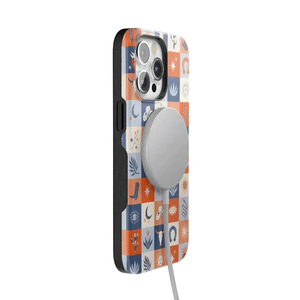 Dirt Road Chic | Western Squares Case iPhone Case get.casely