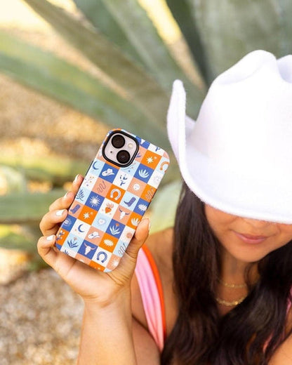 Dirt Road Chic | Western Squares Case iPhone Case get.casely