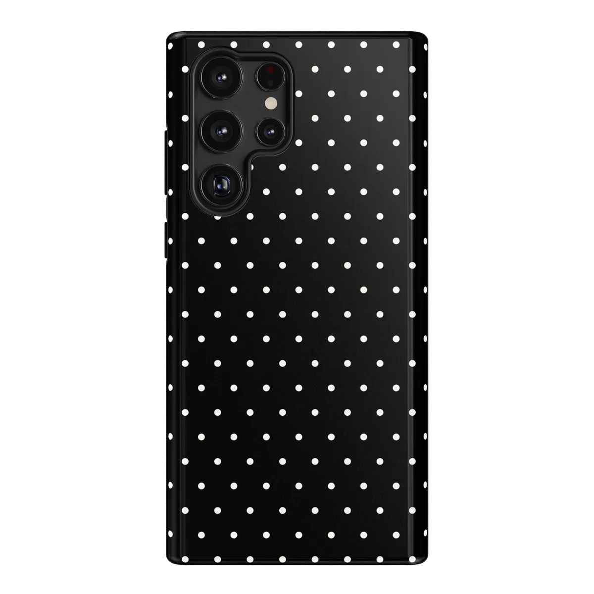 On the Dot | White Polka Dot Case