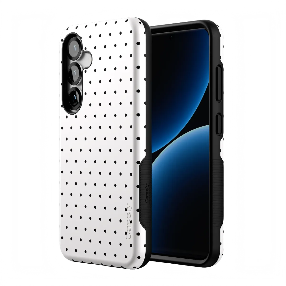 On the Dot | Black Polka Dot Case