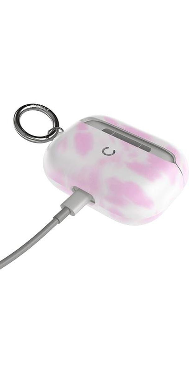 Down for Whatever | Light Pink Tie Dye AirPods Case AirPods Case get.casely