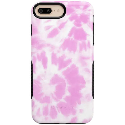 Down for Whatever | Light Pink Tie Dye Case iPhone Case get.casely Bold iPhone 6/7/8 Plus
