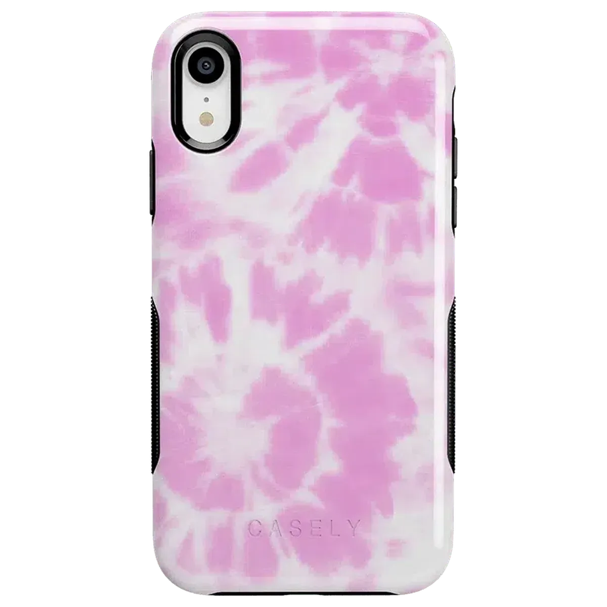 Down for Whatever | Light Pink Tie Dye Case iPhone Case get.casely Bold iPhone XR