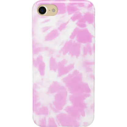 Down for Whatever | Light Pink Tie Dye Case iPhone Case get.casely Classic iPhone SE (2020 & 2022)