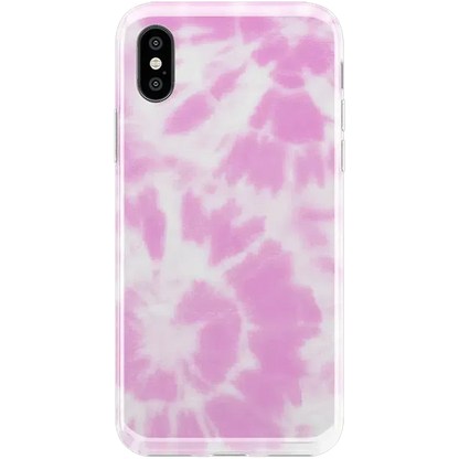 Down for Whatever | Light Pink Tie Dye Case iPhone Case get.casely Classic iPhone XS Max