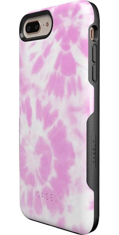 Down for Whatever | Light Pink Tie Dye Case iPhone Case get.casely