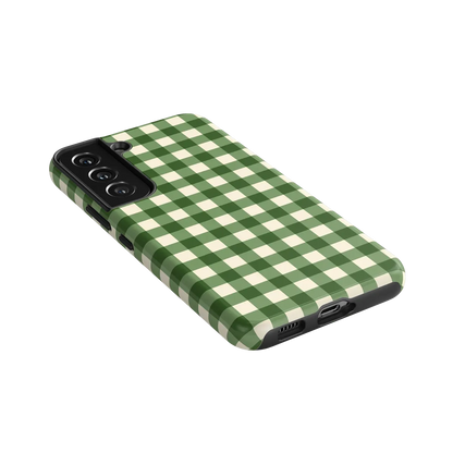 Checked Twice | Green Plaid Case