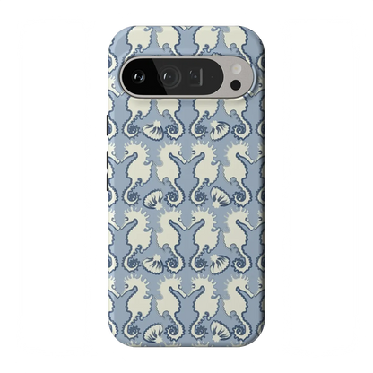Seahorse Drift | Coastal Blues Case - Google Pixel 9 Pro XL