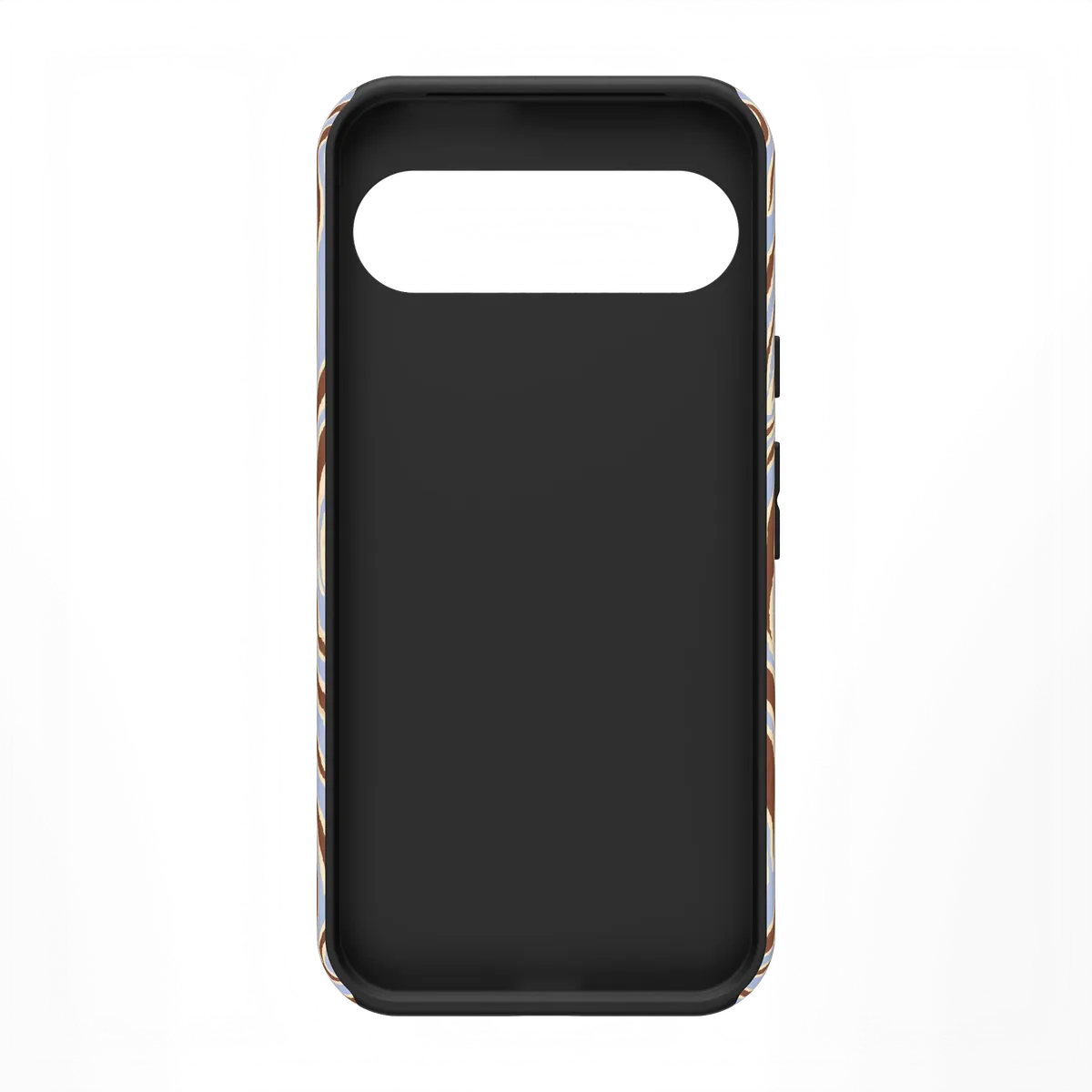 Untamed | Brown & Blue Zebra Case