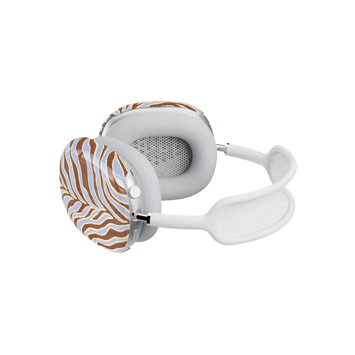 Untamed | Brown & Blue Zebra AirPods Max Case