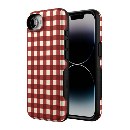Checked Twice | Red Plaid Case