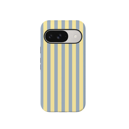 Coastline Stripes | Blue & Yellow Case