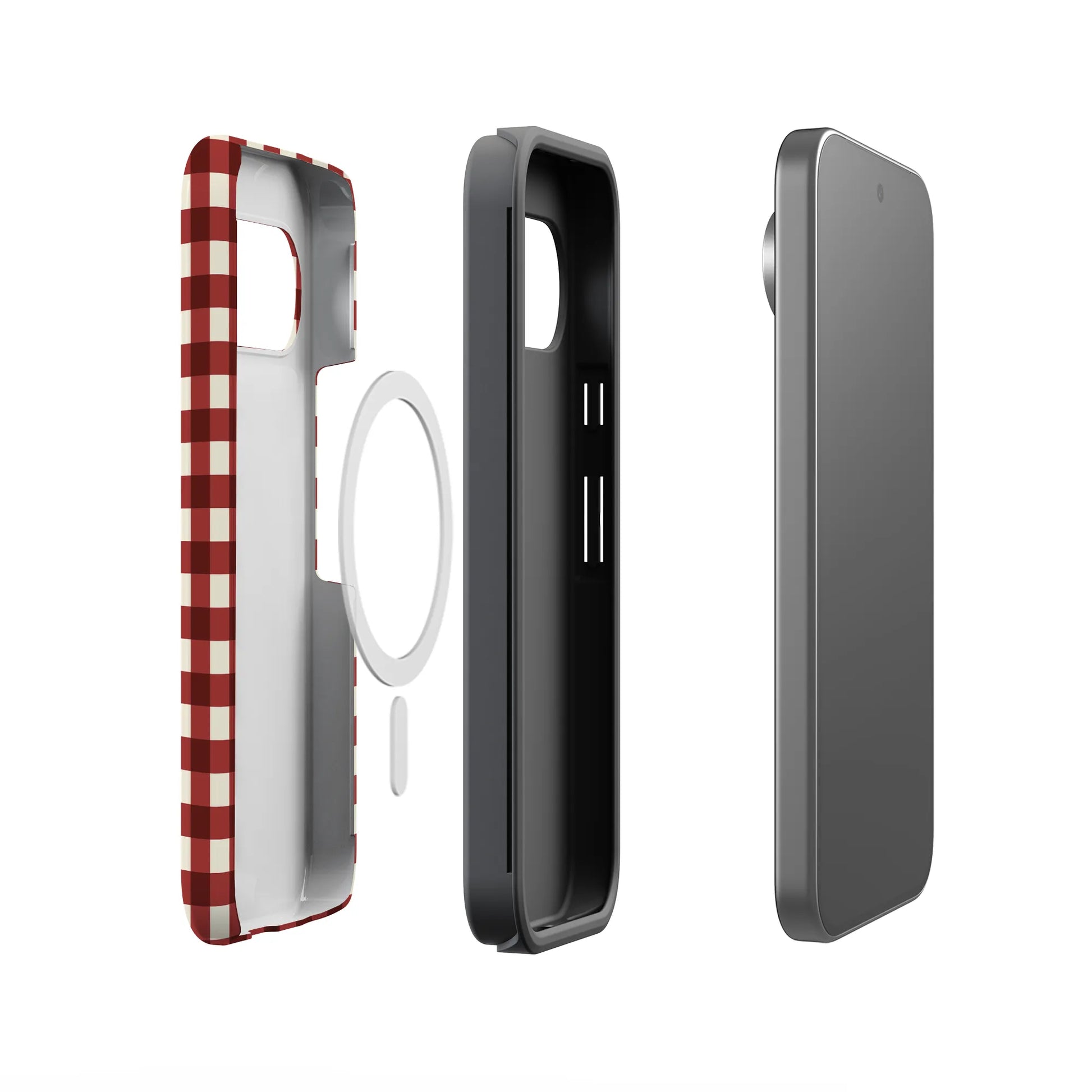 Checked Twice | Red Plaid Case