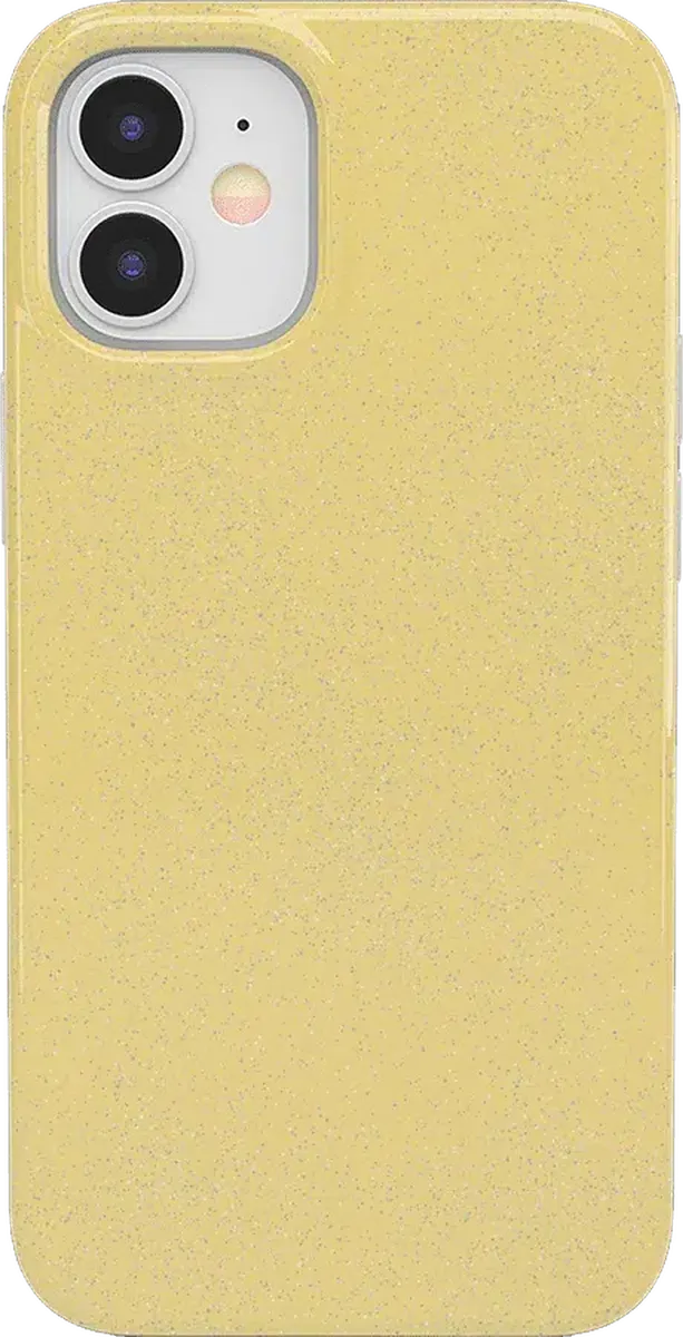 Early Riser | Yellow Pastel Shimmer Case iPhone Case get.casely Classic iPhone 12