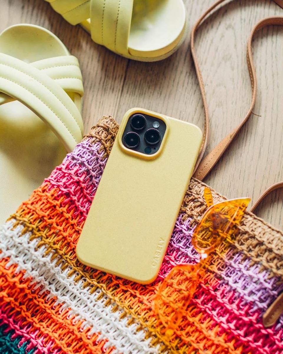 Early Riser | Yellow Pastel Shimmer Case iPhone Case get.casely