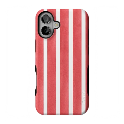 East Coast Summer | Red Stripes Case Phone Case Casetry Bold Flex + MagSafe® iPhone 17