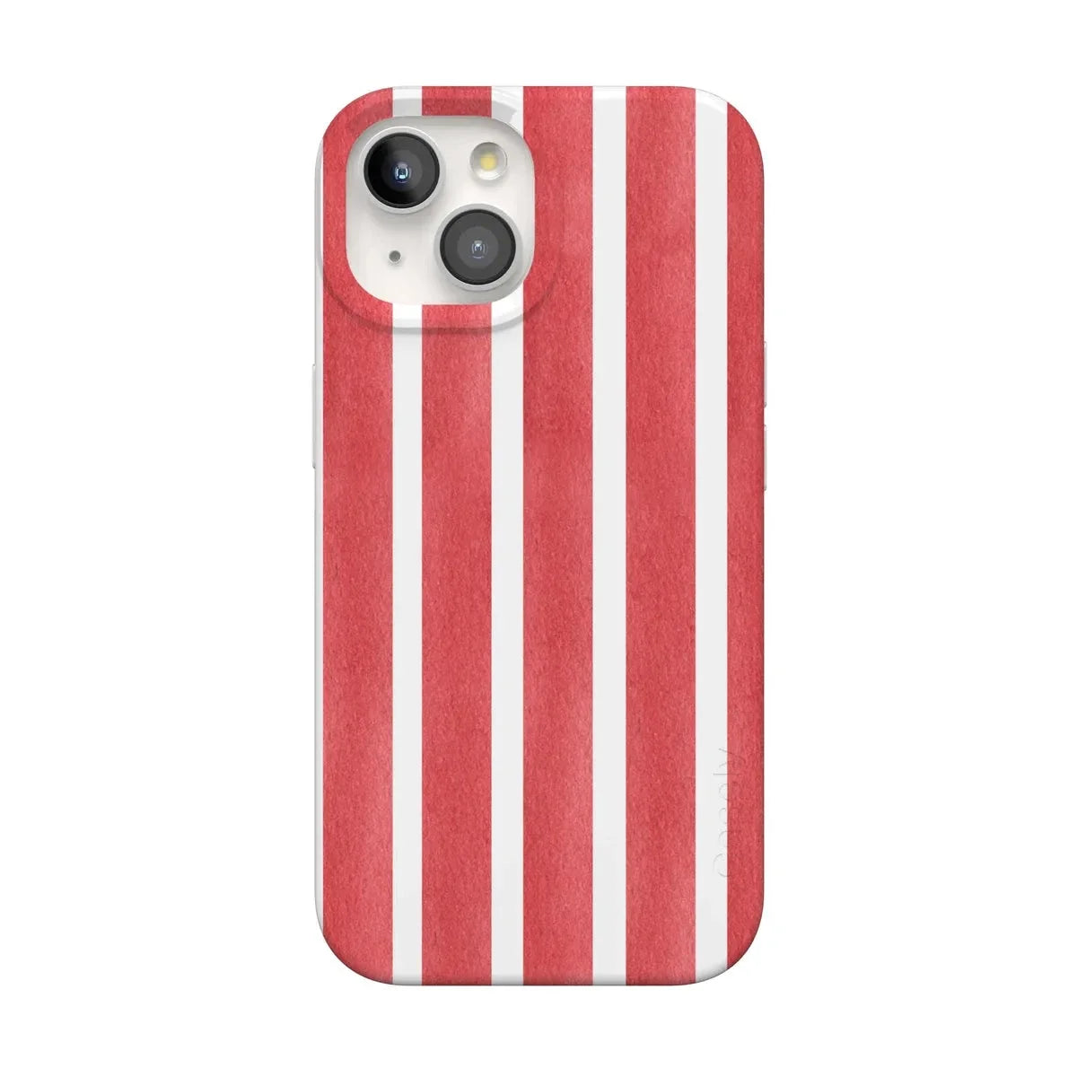 East Coast Summer | Red Stripes Case Phone Case Casetry Classic + MagSafe® iPhone 15