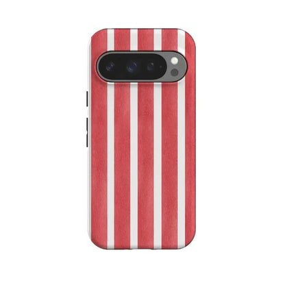 East Coast Summer | Red Stripes Case Phone Case Casetry Essential + MagSafe® Google Pixel 10 Pro