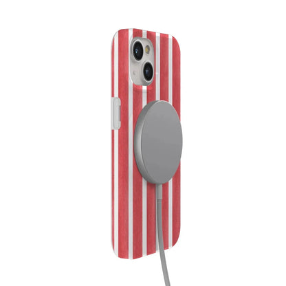 East Coast Summer | Red Stripes Case Phone Case Casetry