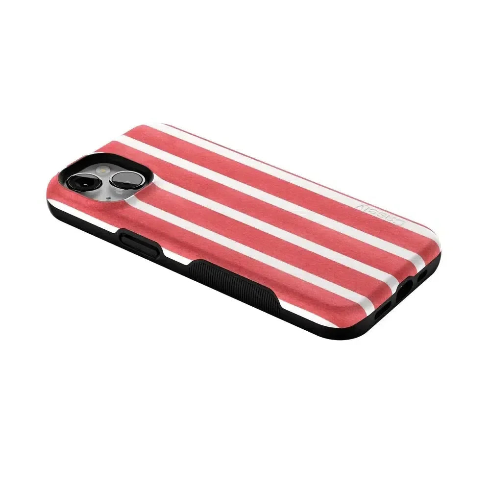 East Coast Summer | Red Stripes Case Phone Case Casetry