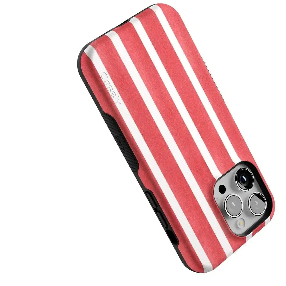 East Coast Summer | Red Stripes Case Phone Case Casetry