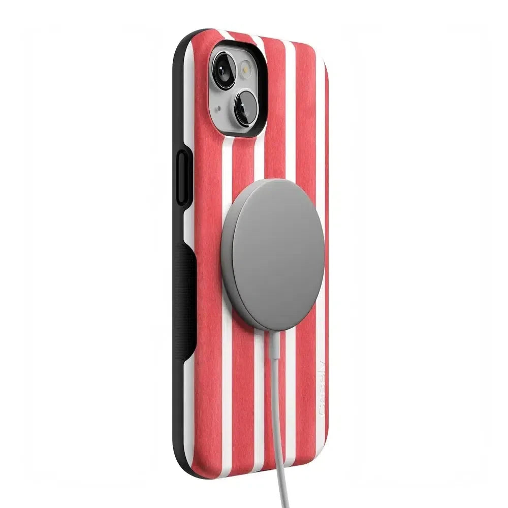 East Coast Summer | Red Stripes Case Phone Case Casetry