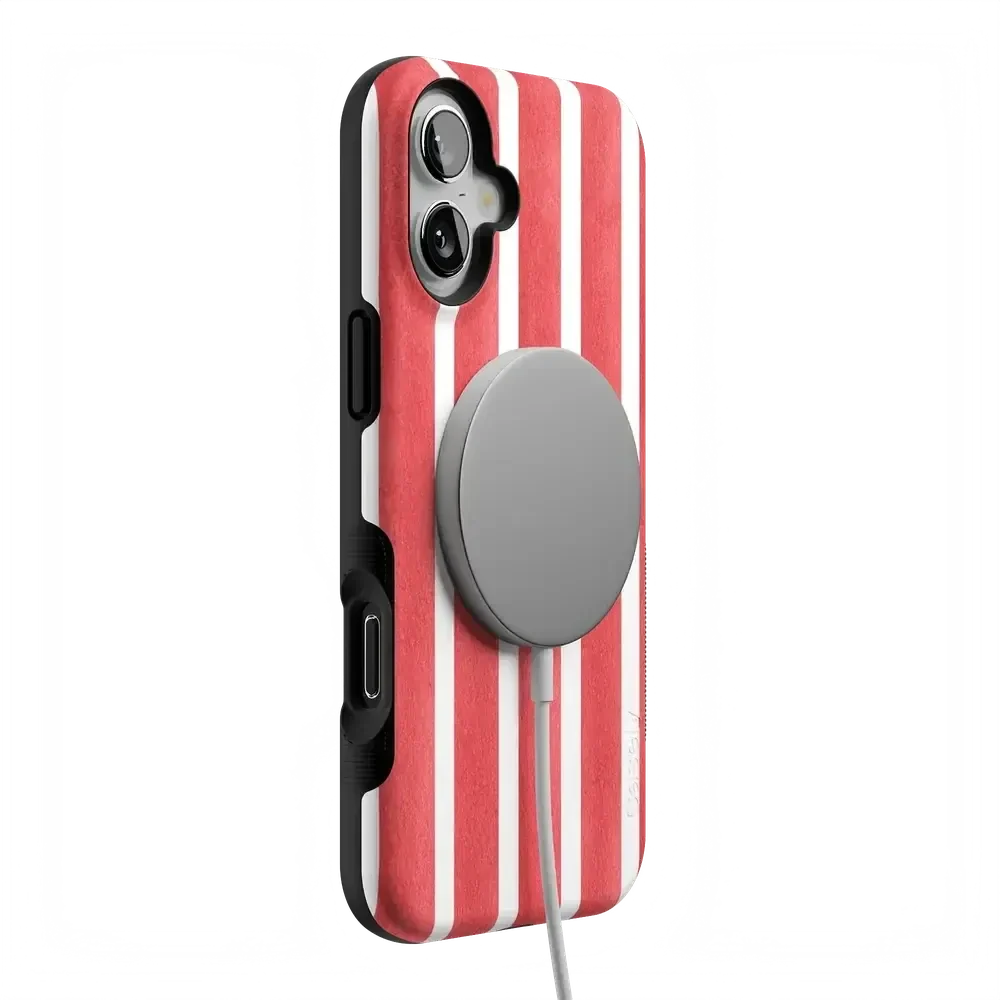 East Coast Summer | Red Stripes Case Phone Case Casetry