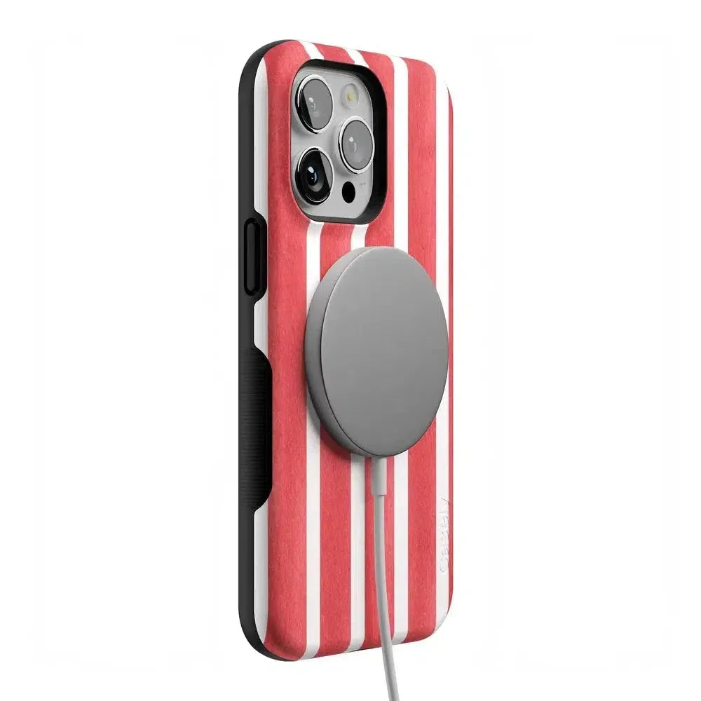 East Coast Summer | Red Stripes Case Phone Case Casetry
