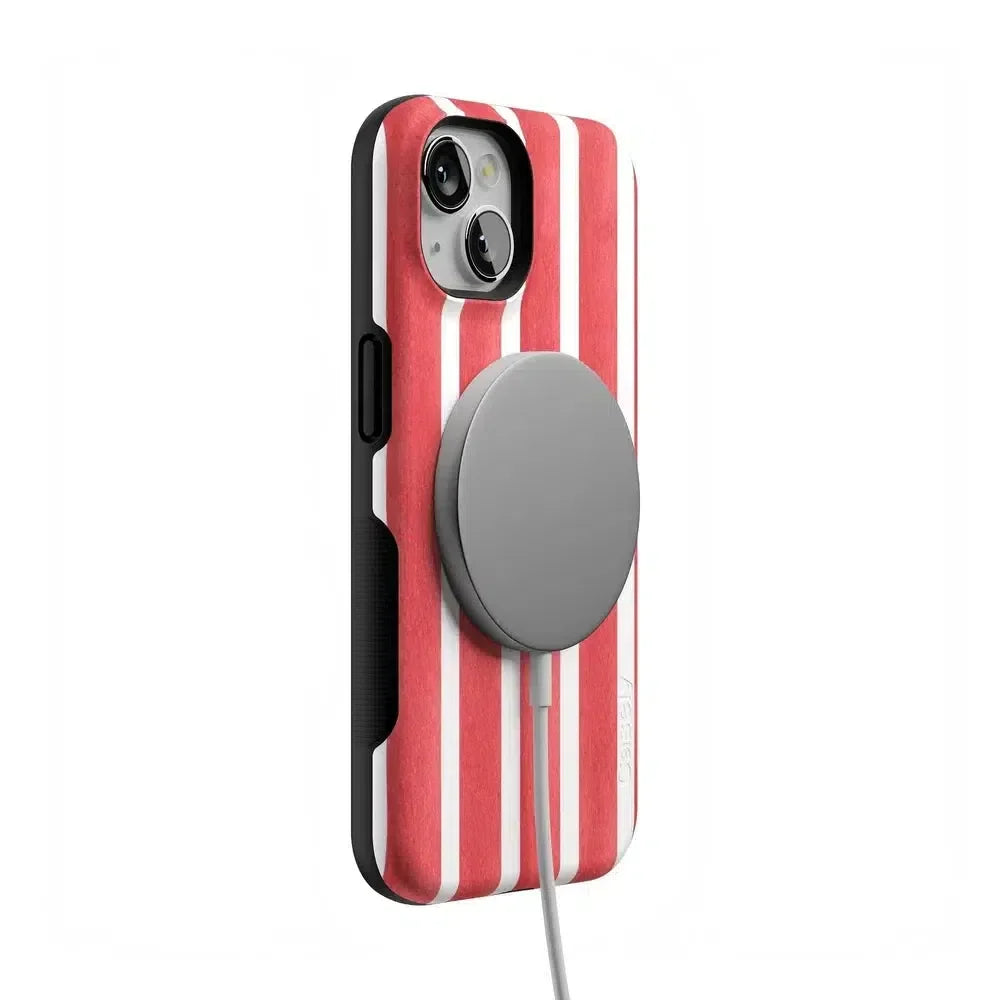 East Coast Summer | Red Stripes Case Phone Case Casetry