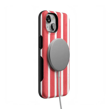 East Coast Summer | Red Stripes Case Phone Case Casetry