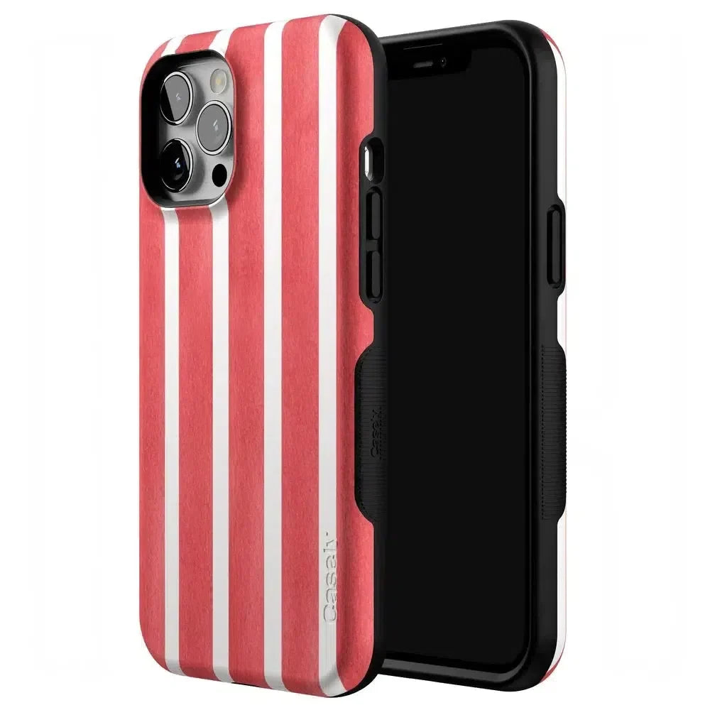 East Coast Summer | Red Stripes Case Phone Case Casetry