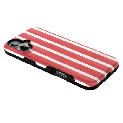 East Coast Summer | Red Stripes Case Phone Case Casetry