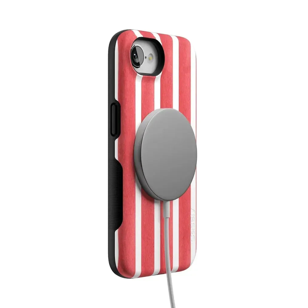 East Coast Summer | Red Stripes Case Phone Case Casetry