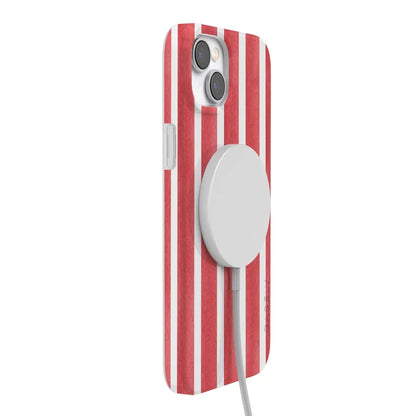 East Coast Summer | Red Stripes Case Phone Case Casetry