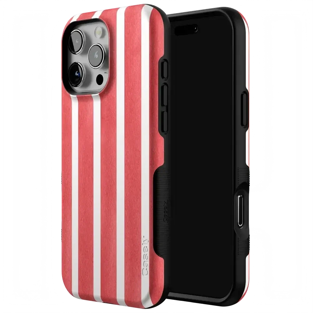 East Coast Summer | Red Stripes Case Phone Case Casetry