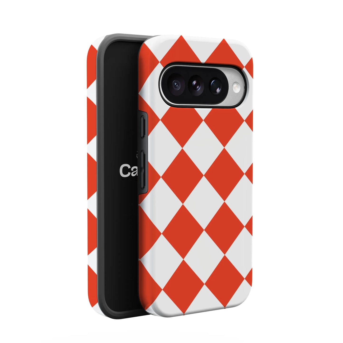 Red Checkerboard | High Contrast Design Case