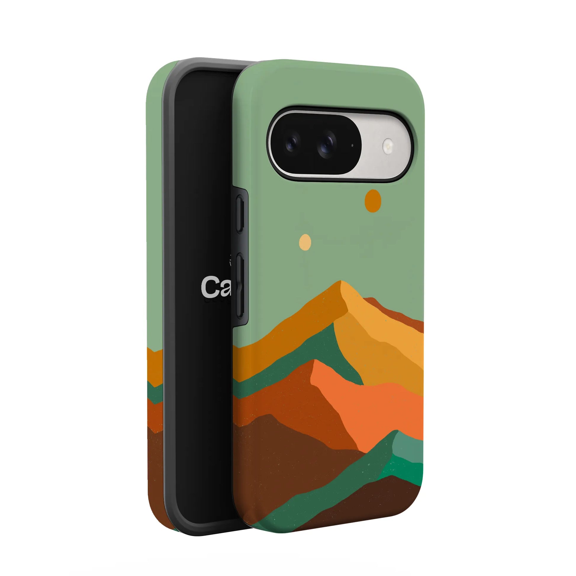 Endless Peaks | Colorblock Mountain Google Pixel Case