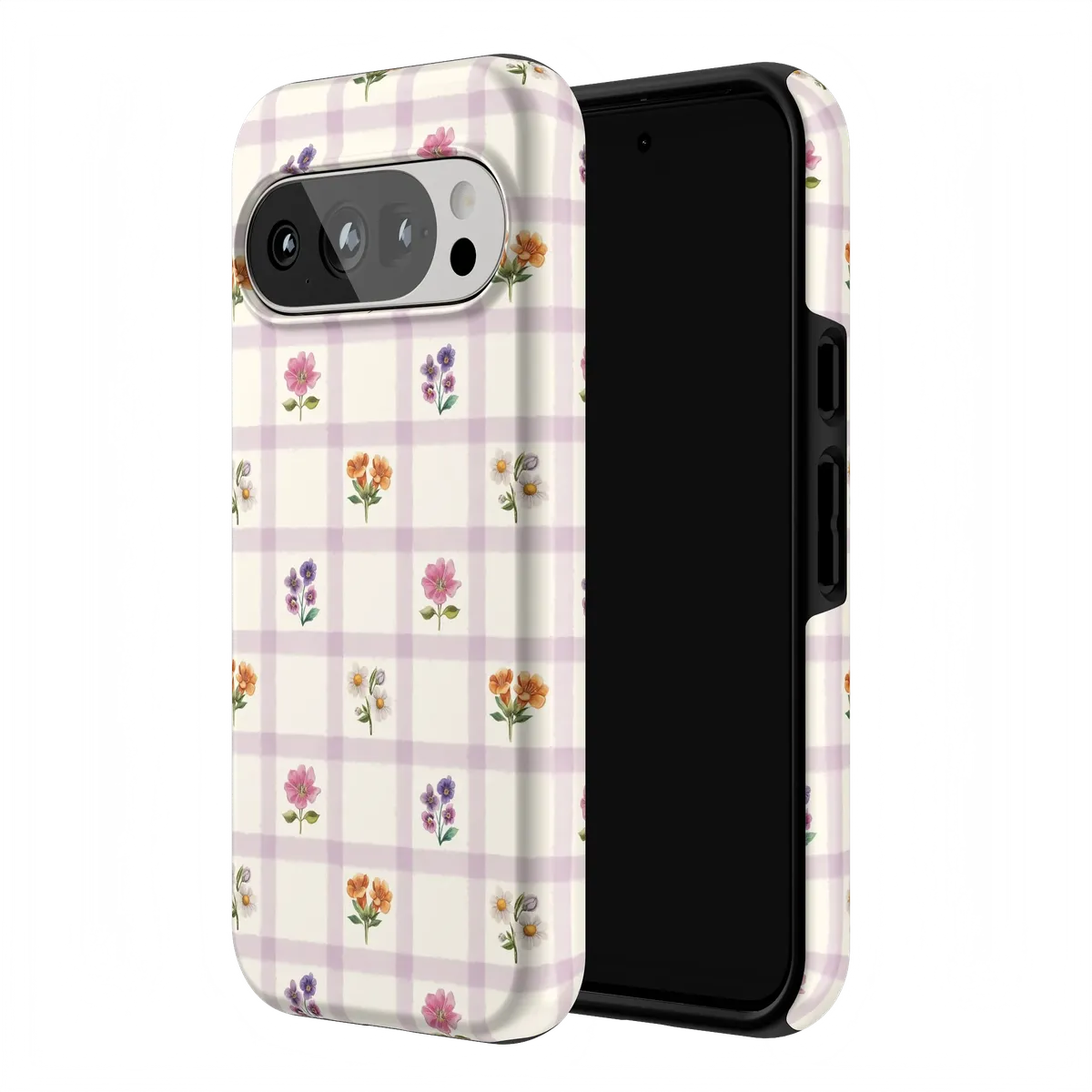 Meadow Check | Floral Gingham Case