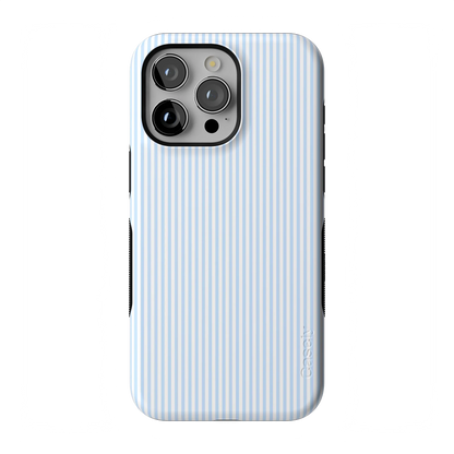 Stripes and the City | Light Blue Pinstripe Case - iPhone 13 Pro Max