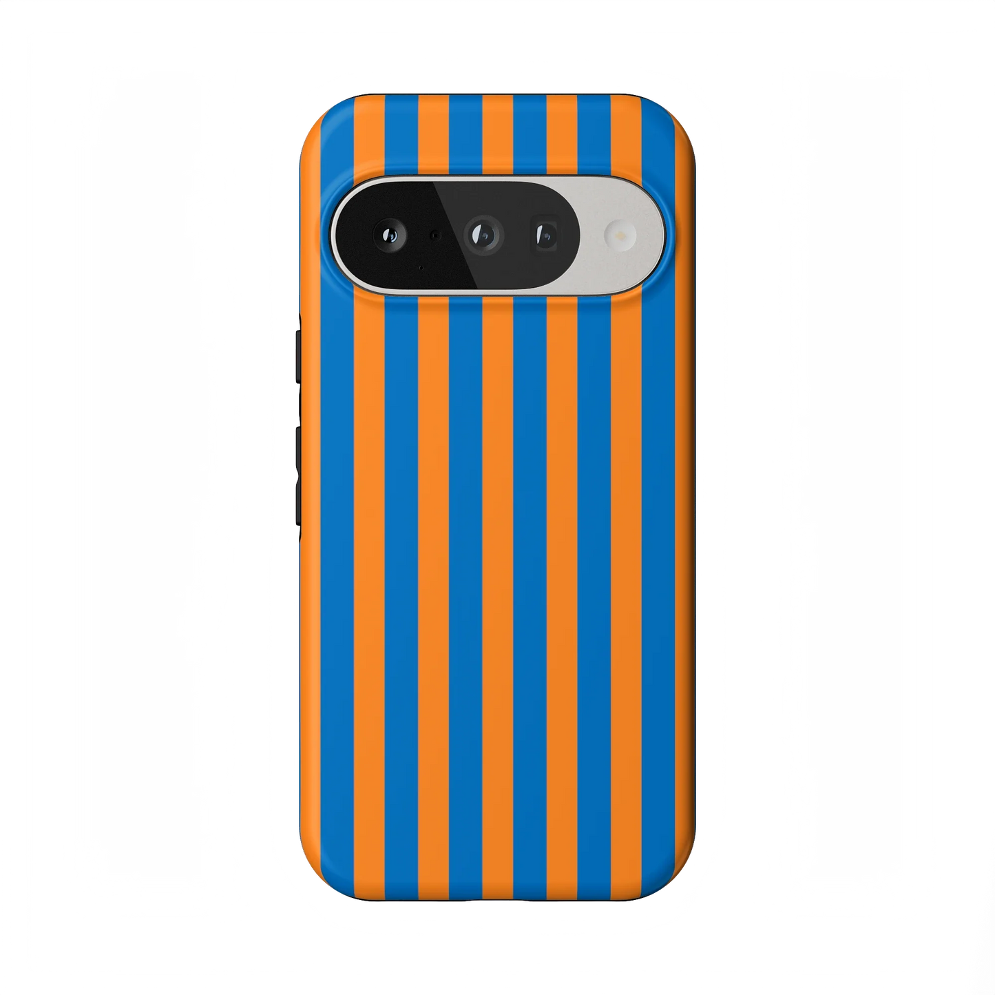 Go New York | Blue & Orange Stripes Case - Google Pixel 8