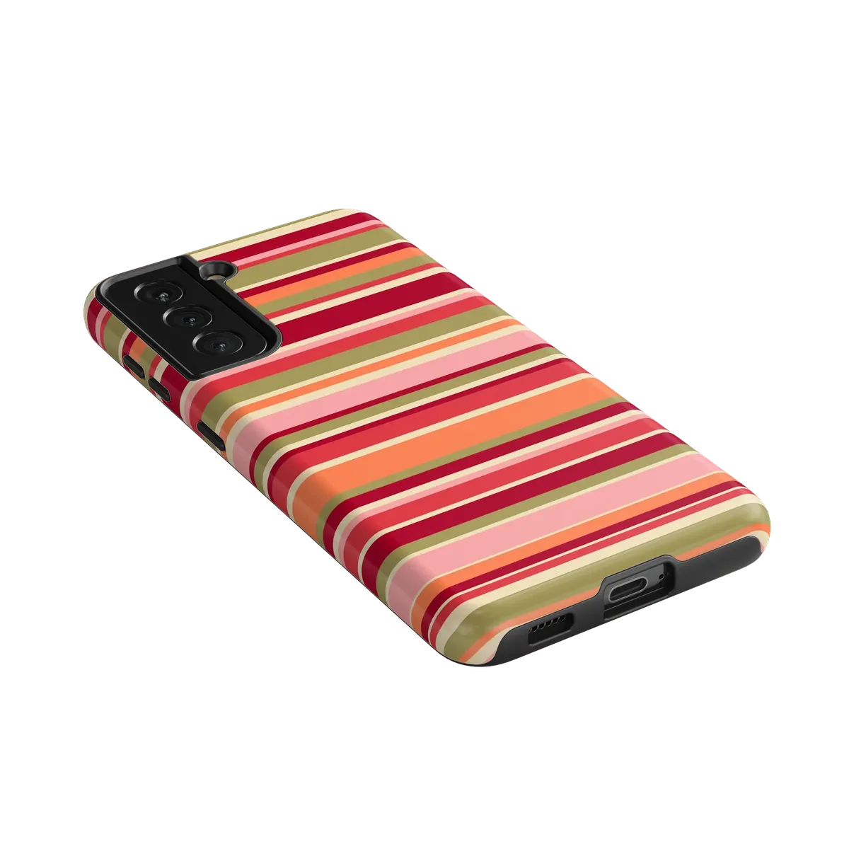 Citrus Stripes | Poolside Print Case