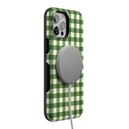 Checked Twice | Green Plaid Case