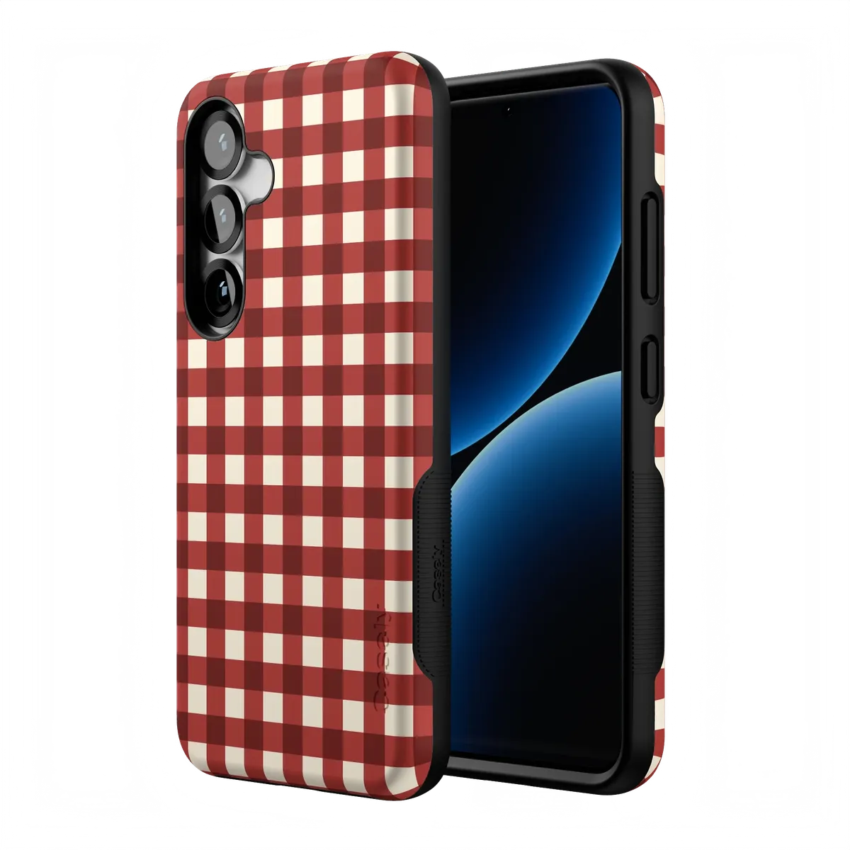 Checked Twice | Red Plaid Case